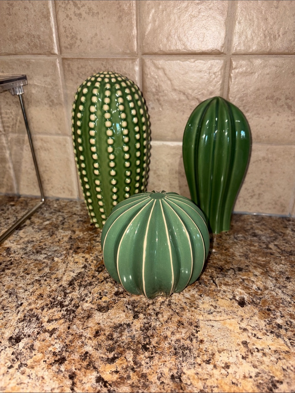 3 Piece Ceramic Cactus Set by IKEA